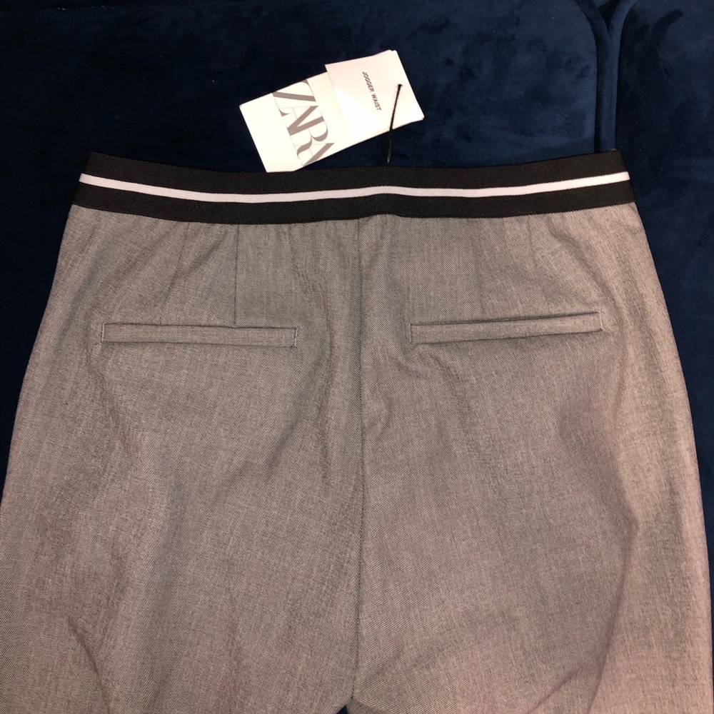 Zara cropped jogger pant